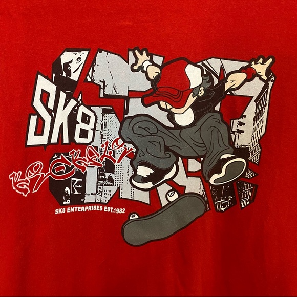 Vintage 725 Originals Skater Graphic Tee Youth Size Large - Picture 2 of 7